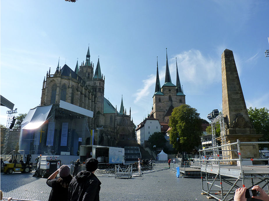 Erfurt die Landeshauptstadt von Thüringen (Foto: Karl-Franz Thiede)